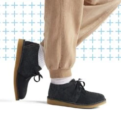 Clarks Desert Trek Older Navy Combination 17 Clarks Desert Trek Older Navy Combination -Clarks Shoes Store 26168043 W 12