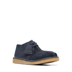 Clarks Desert Trek Older Navy Combination 20 Clarks Desert Trek Older Navy Combination -Clarks Shoes Store 26168043 W 2