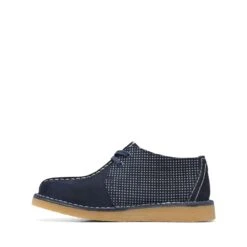 Clarks Desert Trek Older Navy Combination 23 Clarks Desert Trek Older Navy Combination -Clarks Shoes Store 26168043 W 5
