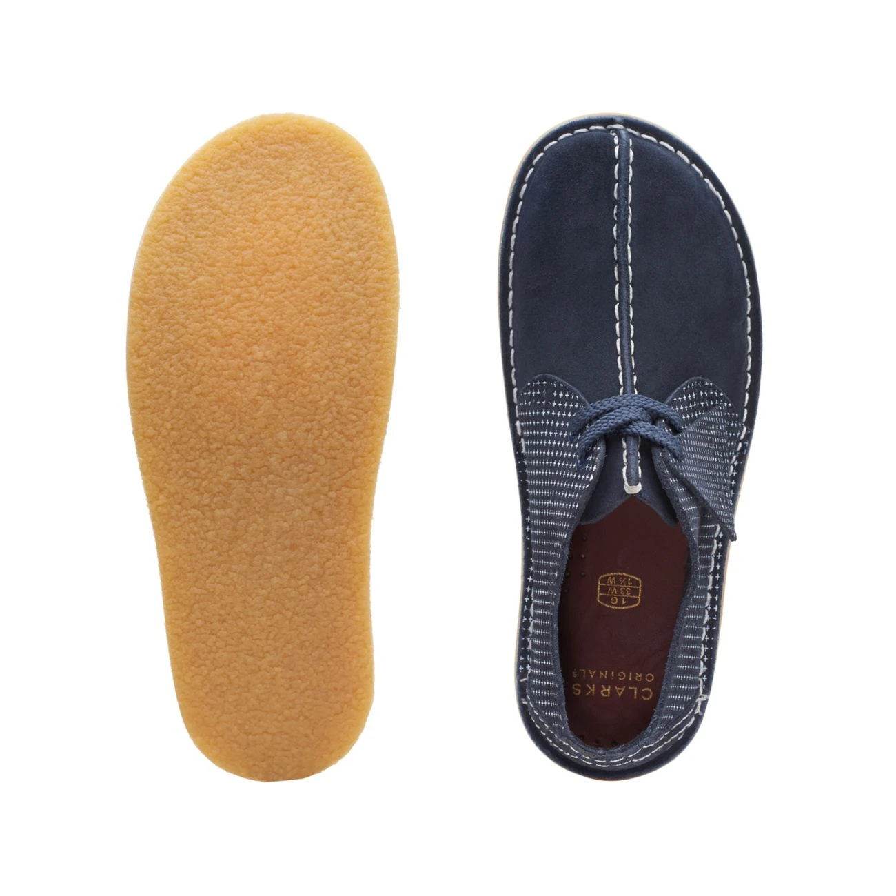 Clarks Desert Trek Older Navy Combination 14 Clarks Desert Trek Older Navy Combination - Image 12