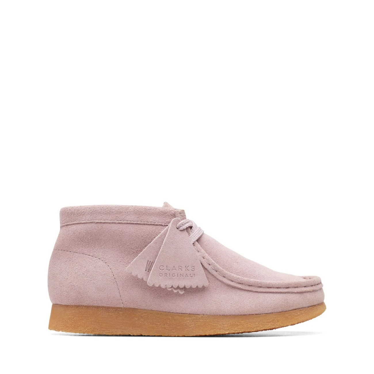 Clarks Wallabee Boot Older Pink 3 Clarks Wallabee Boot Older Pink