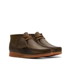 Clarks Wallabee Boot Older Beeswax -Clarks Shoes Store 26168134 W 4