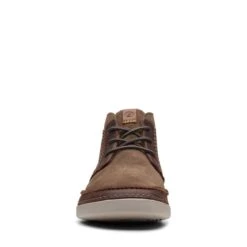 Clarks Gereld Mid Taupe Suede -Clarks Shoes Store 26168166 W 3