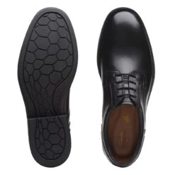 Clarks Un Hugh Lace Black Leather 19 Clarks Un Hugh Lace Black Leather -Clarks Shoes Store 26168322 W 7