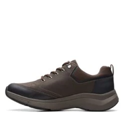 Clarks Wave 2.0 Vibe Dark Brown -Clarks Shoes Store 26168337 W 5