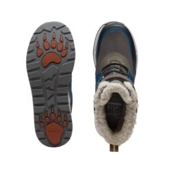 Clarks Cub Blaze Older Navy Waterproof -Clarks Shoes Store 26168351 W 7