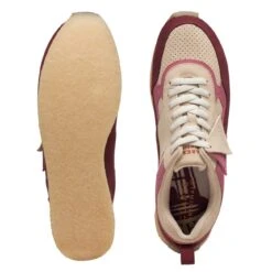 Clarks 8th St Lockhill Oxblood Combi -Clarks Shoes Store 26168526 W 7