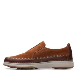 Clarks Nature 5 Walk Dark Tan Combination -Clarks Shoes Store 26168557 W 5