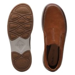 Clarks Nature 5 Walk Dark Tan Combination -Clarks Shoes Store 26168557 W 7
