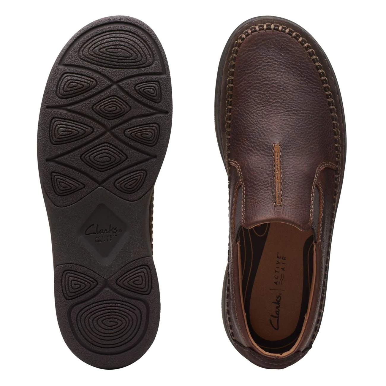 Clarks Nature 5 Walk Dark Brown Combi 9 Clarks Nature 5 Walk Dark Brown Combi - Image 7