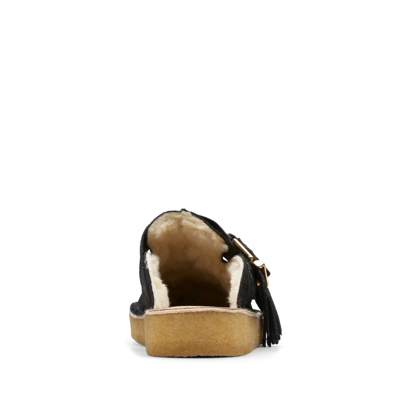 Clarks Trek Mule Black Suede Warmlined 8 Clarks Trek Mule Black Suede Warmlined - Image 6