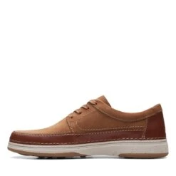 Clarks Nature 5 Lo Dark Tan Combination -Clarks Shoes Store 26168613 W 5