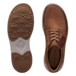 Clarks Nature 5 Lo Dark Tan Combination -Clarks Shoes Store 26168613 W 7