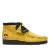 Clarks Wallabee Boot Yellow Embossed 2 Clarks Wallabee Boot Yellow Embossed -Clarks Shoes Store 26168638 W 1