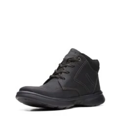 Clarks Bradley Mid Black Tumbled -Clarks Shoes Store 26168659 W 4