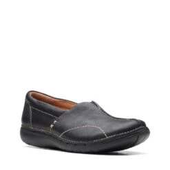 Clarks Un Loop Stride Black -Clarks Shoes Store 26168669 W 2