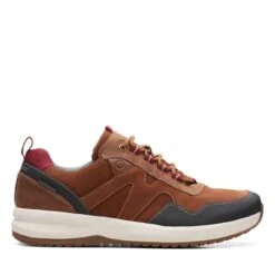 Clarks WellmanTrailAP Dark Tan Combination