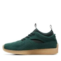 Clarks 8th St Breacon Dark Green -Clarks Shoes Store 26168855 W 5