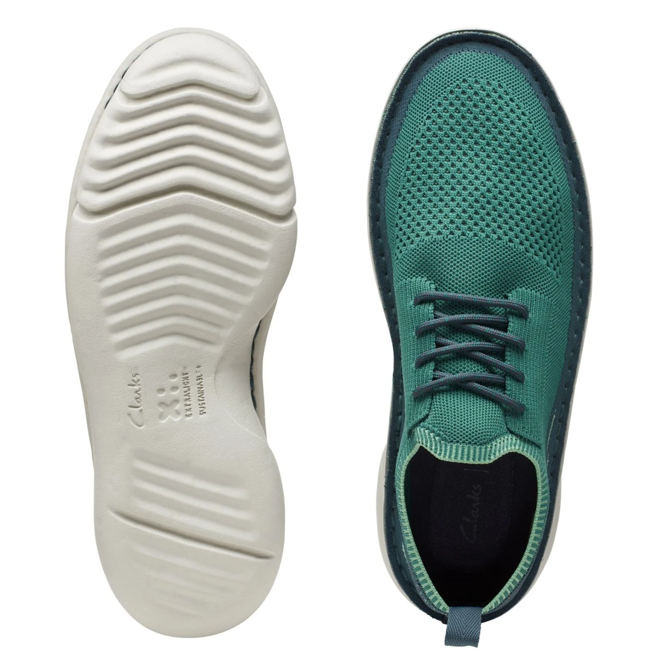 Clarks Origin2 Green Knit 9 Clarks Origin2 Green Knit - Image 7