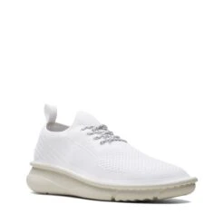 Clarks Origin2 White Knit -Clarks Shoes Store 26168891 W 2