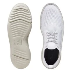 Clarks Origin2 White Knit -Clarks Shoes Store 26168891 W 7