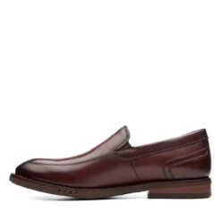 Clarks Un Hugh Step Brown Leather -Clarks Shoes Store 26169020 W 5