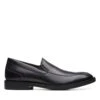 Clarks Un Hugh Step Black Leather 1 Clarks Un Hugh Step Black Leather -Clarks Shoes Store 26169021 W 1