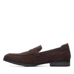Clarks Bradish Ease Dark Brown Suede -Clarks Shoes Store 26169172 W 5