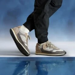 Clarks Craft Run Tor Grey Combination -Clarks Shoes Store 26169231 W 11