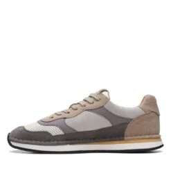 Clarks Craft Run Tor Grey Combination -Clarks Shoes Store 26169231 W 5