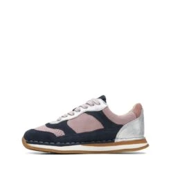 Clarks Craft Run Tor Kid Pink Combi -Clarks Shoes Store 26169292 W 5