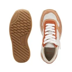 Clarks Craft Run Tor Kid Sandstone Combi -Clarks Shoes Store 26169322 W 7