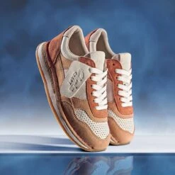 Clarks Craft Run Tor Older Sandstone Combi -Clarks Shoes Store 26169323 W 13