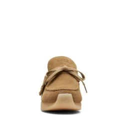 Clarks 8th St Maycliffe Dark Khaki Suede -Clarks Shoes Store 26169456 W 3