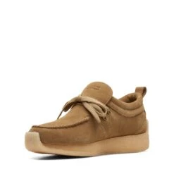 Clarks 8th St Maycliffe Dark Khaki Suede -Clarks Shoes Store 26169456 W 4