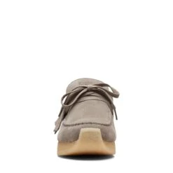 Clarks 8th St Maycliffe Grey Suede -Clarks Shoes Store 26169457 W 3