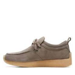 Clarks 8th St Maycliffe Grey Suede -Clarks Shoes Store 26169457 W 5