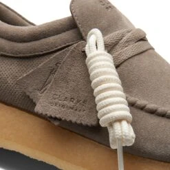 Clarks 8th St Maycliffe Grey Suede -Clarks Shoes Store 26169457 W 8