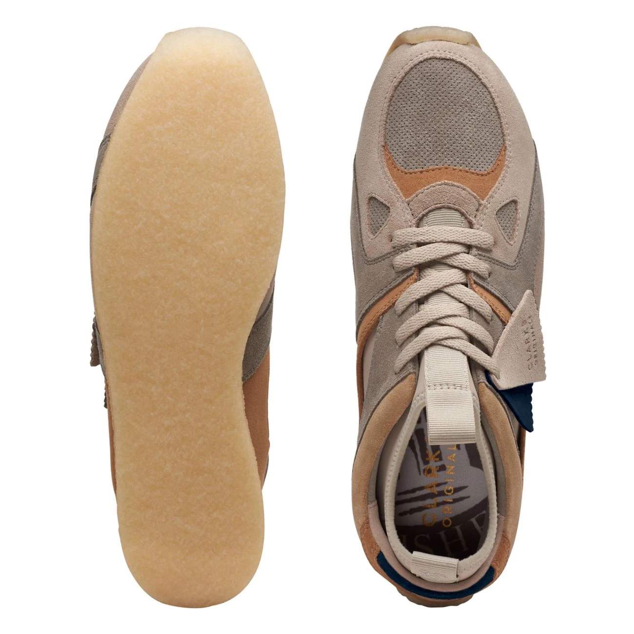 Clarks 8th St Breacon Light Grey Combination 9 Clarks 8th St Breacon Light Grey Combination - Image 7