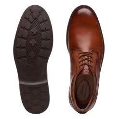 Clarks Malwood Lace Tan Leather 15 Clarks Malwood Lace Tan Leather -Clarks Shoes Store 26169465 W 7