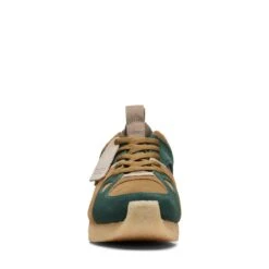 Clarks 8th St Breacon Khaki Combi -Clarks Shoes Store 26169469 W 3