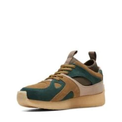Clarks 8th St Breacon Khaki Combi -Clarks Shoes Store 26169469 W 4