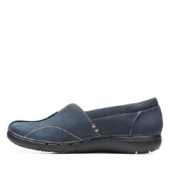 Clarks Un Loop Stride Navy Nubuck 13 Clarks Un Loop Stride Navy Nubuck -Clarks Shoes Store 26169795 W 5