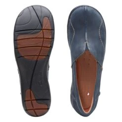 Clarks Un Loop Stride Navy Nubuck 15 Clarks Un Loop Stride Navy Nubuck -Clarks Shoes Store 26169795 W 7
