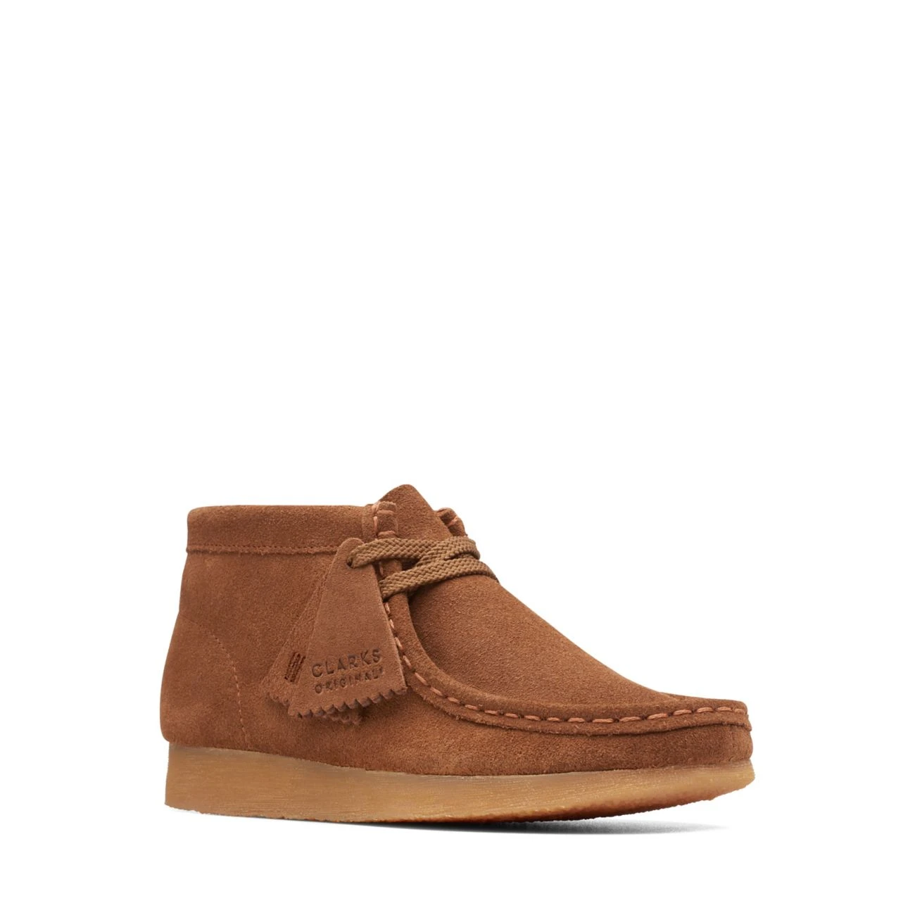 Clarks Wallabee Boot Older Cola Suede 4 Clarks Wallabee Boot Older Cola Suede - Image 2