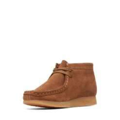 Clarks Wallabee Boot Older Cola Suede 12 Clarks Wallabee Boot Older Cola Suede -Clarks Shoes Store 26169804 W 4