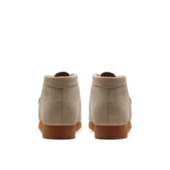 Clarks Wallabee Boot Older Sand -Clarks Shoes Store 26169805 W 5