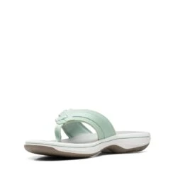 Clarks BREEZE SEA Pale Green -Clarks Shoes Store 26169816 W 4