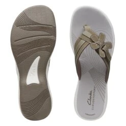 Clarks Brinkley Flora Olive -Clarks Shoes Store 26169822 W 7