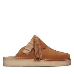 Clarks Trek Mule Light Tan Combi